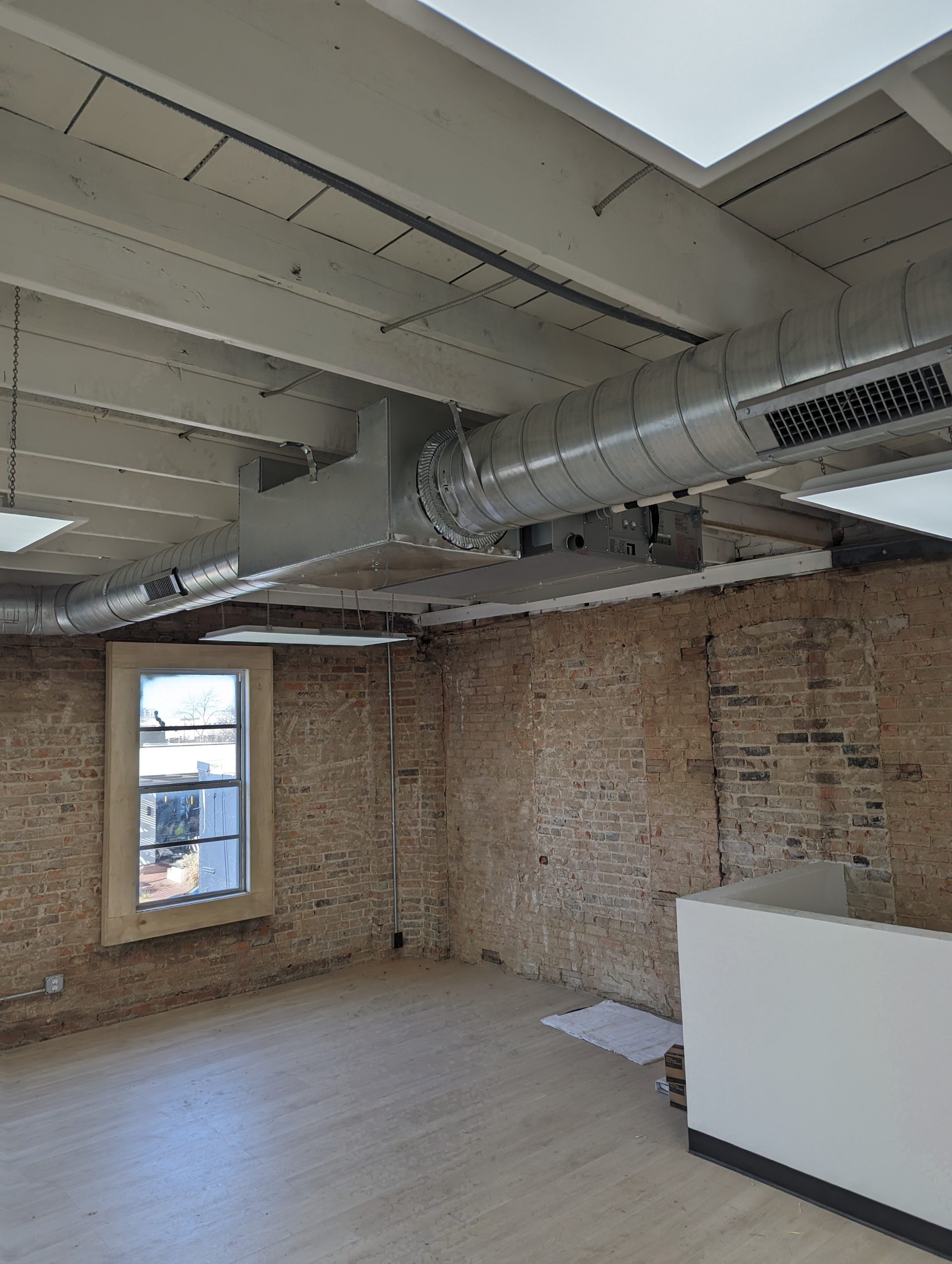 Daiking ducted with spiral duct