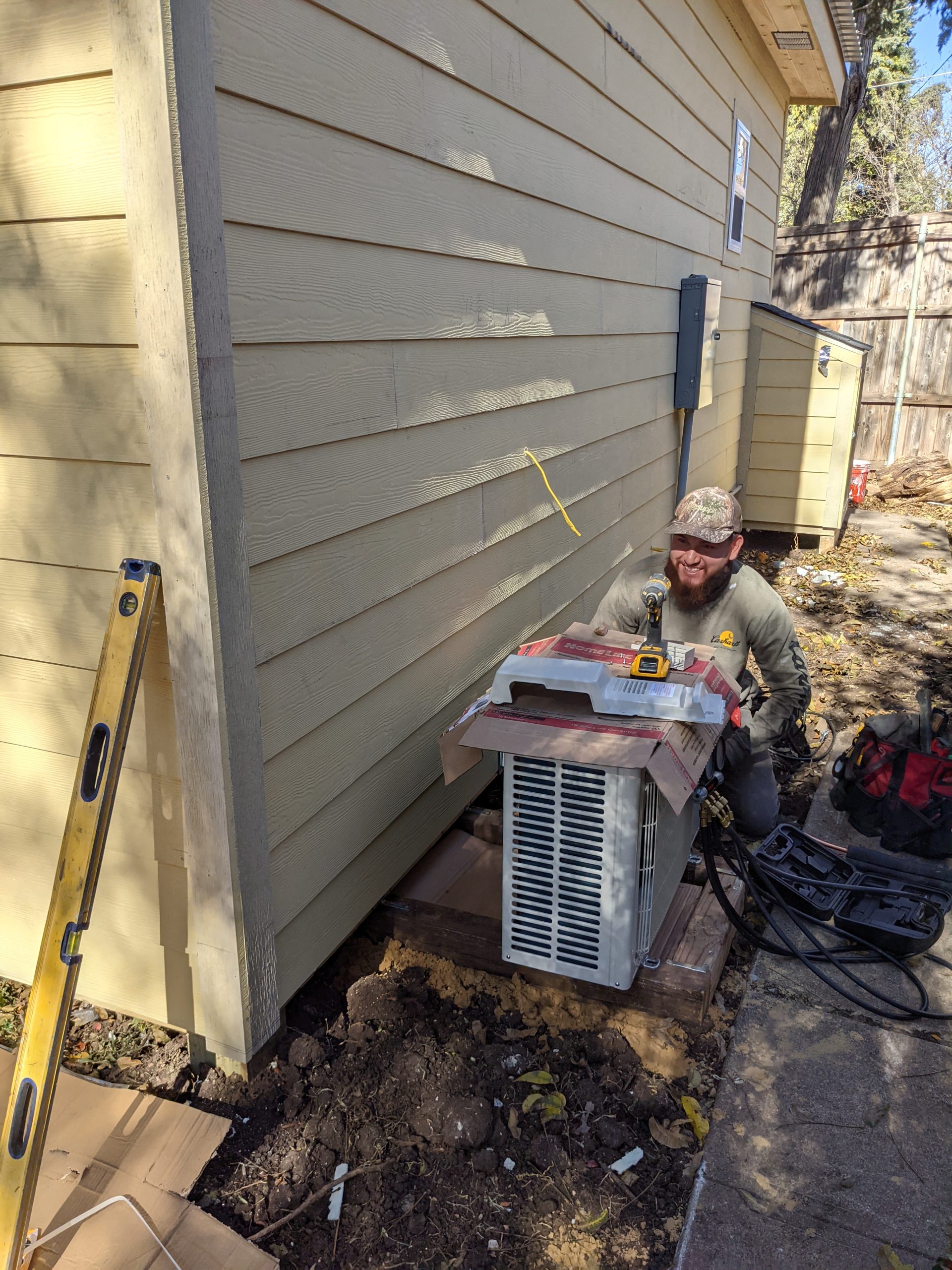 Installing mitusbishi MUZ-GS15